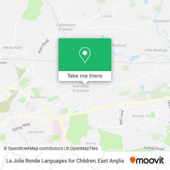 La Jolie Ronde Languages for Children map