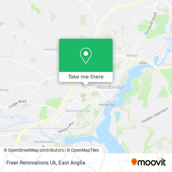 Freer Renovations Uk map