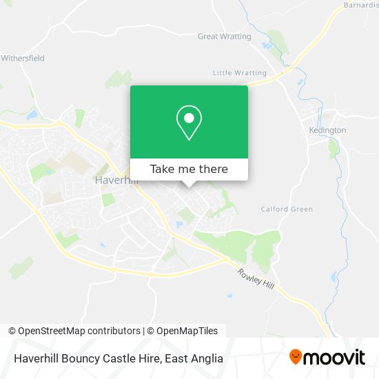 Haverhill Bouncy Castle Hire map