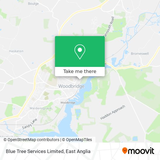Blue Tree Services Limited map