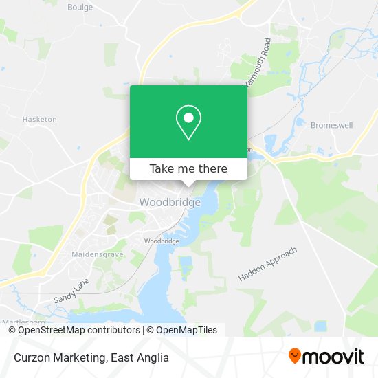 Curzon Marketing map