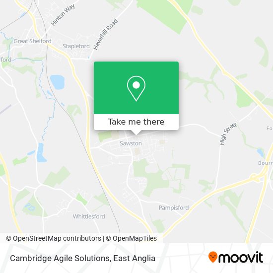 Cambridge Agile Solutions map