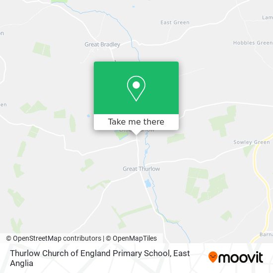 Thurlow Church of England Primary School map