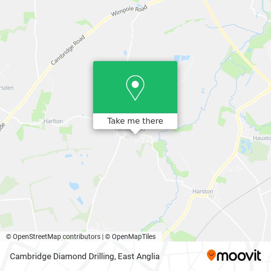 Cambridge Diamond Drilling map