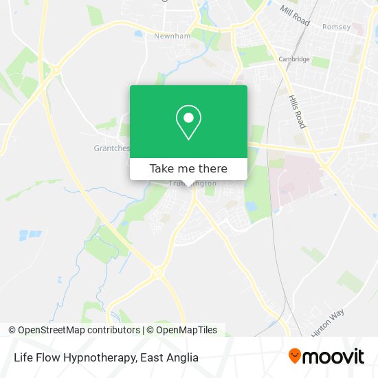 Life Flow Hypnotherapy map