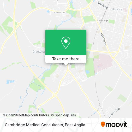 Cambridge Medical Consultants map