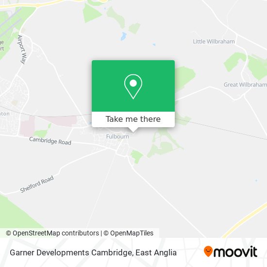 Garner Developments Cambridge map