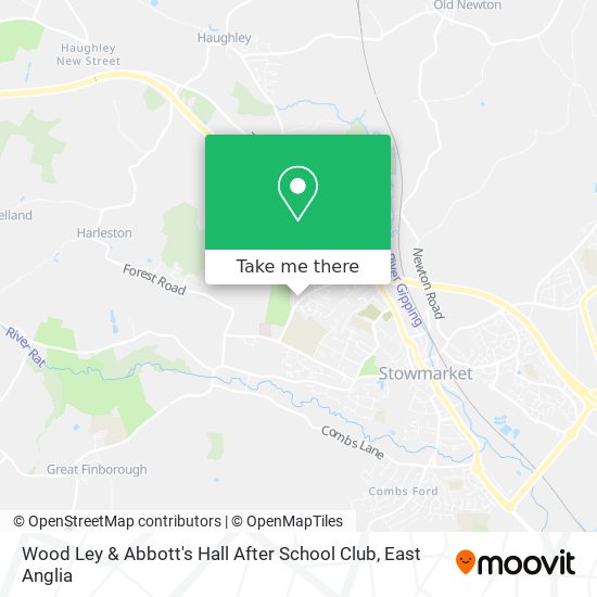 Wood Ley & Abbott's Hall After School Club map