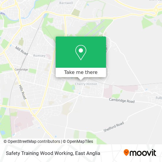 Safety Training Wood Working map