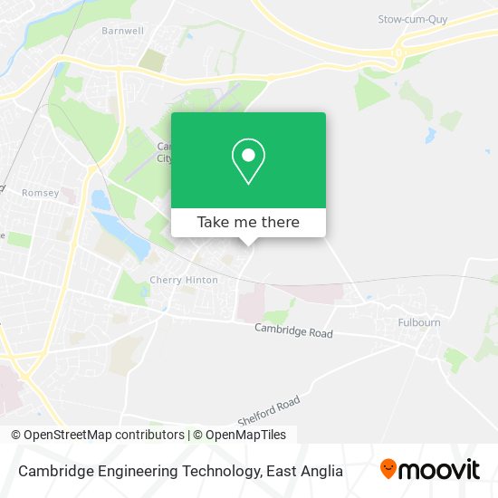 Cambridge Engineering Technology map