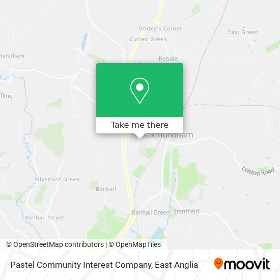 Pastel Community Interest Company map
