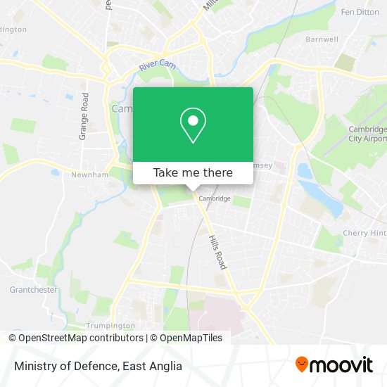 Ministry of Defence map
