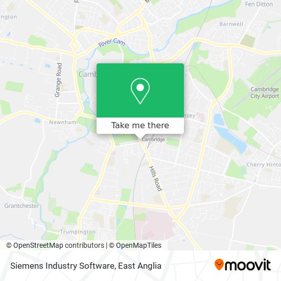 Siemens Industry Software map