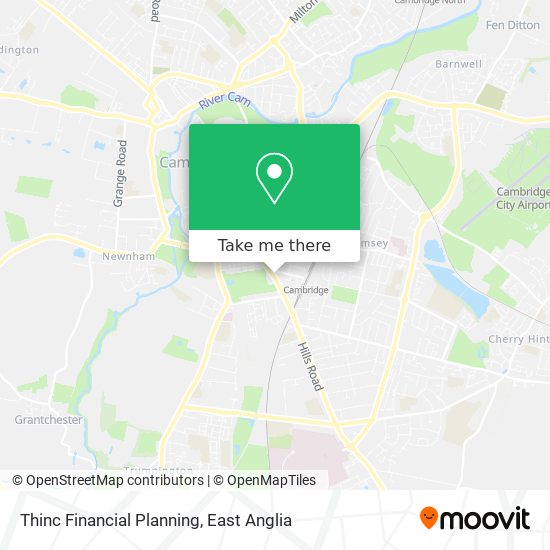 Thinc Financial Planning map