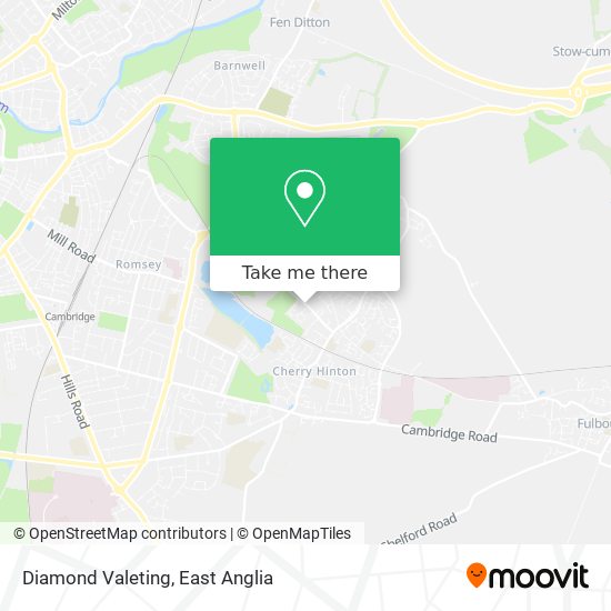 Diamond Valeting map