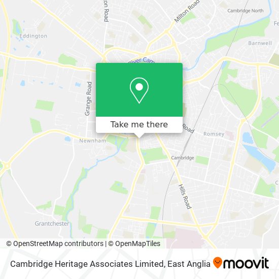 Cambridge Heritage Associates Limited map