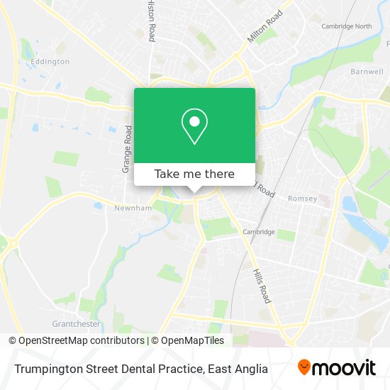 Trumpington Street Dental Practice map