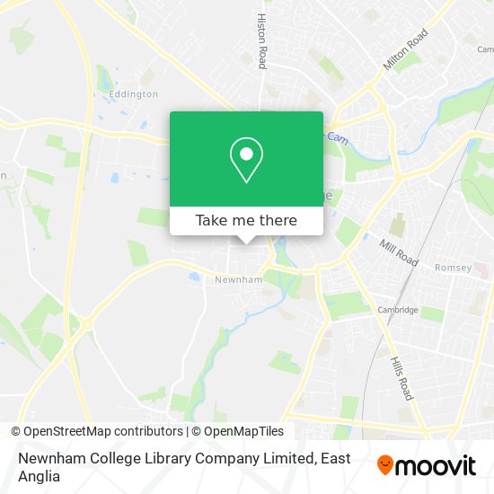 Newnham College Library Company Limited map