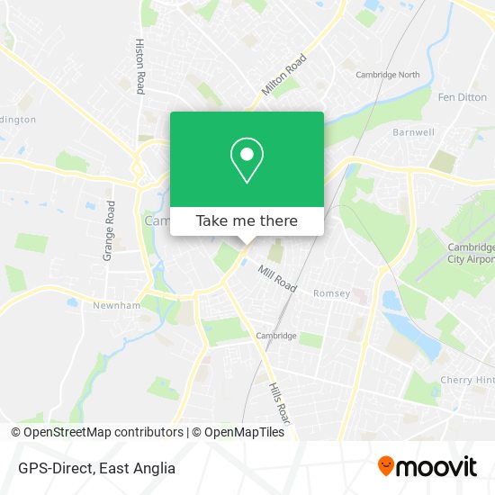 GPS-Direct map