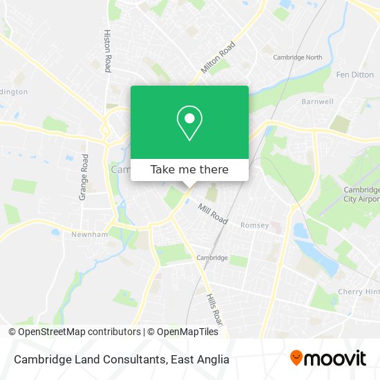 Cambridge Land Consultants map