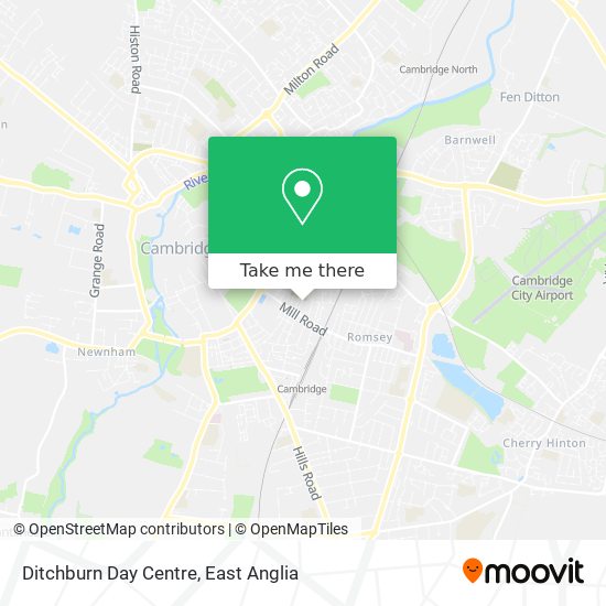 Ditchburn Day Centre map