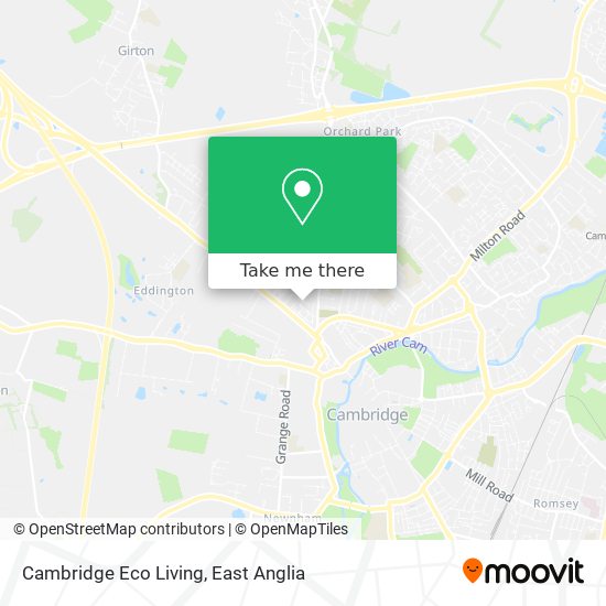 Cambridge Eco Living map