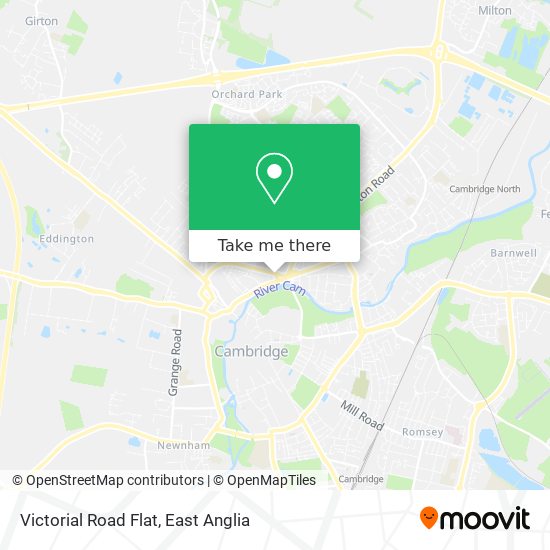 Victorial Road Flat map