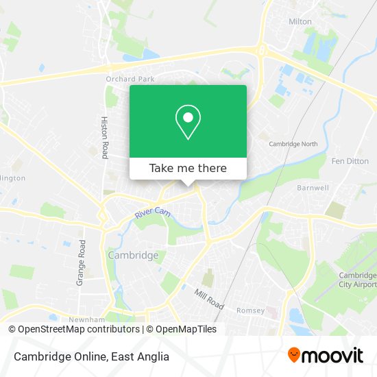 Cambridge Online map