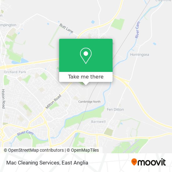 Mac Cleaning Services map