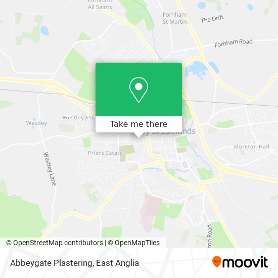 Abbeygate Plastering map