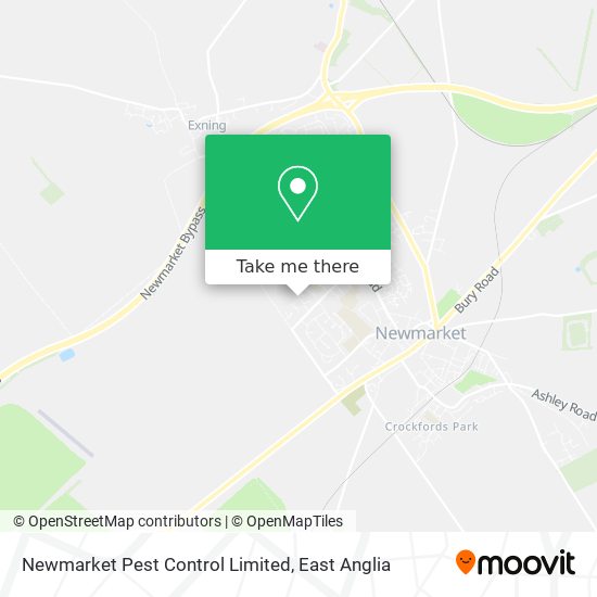 Newmarket Pest Control Limited map