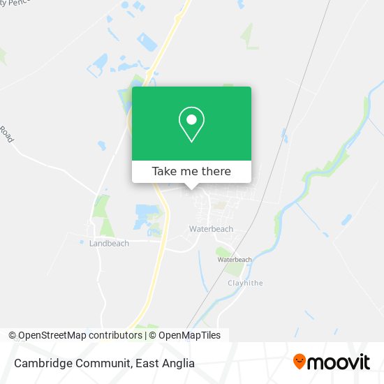 Cambridge Communit map