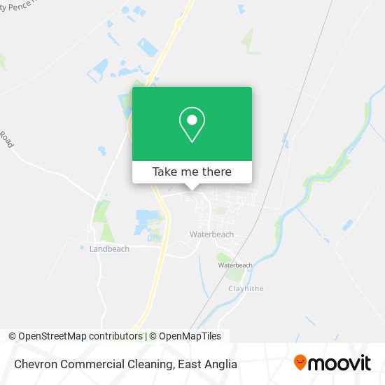 Chevron Commercial Cleaning map