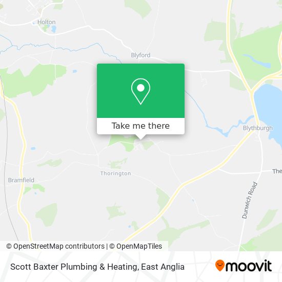 Scott Baxter Plumbing & Heating map