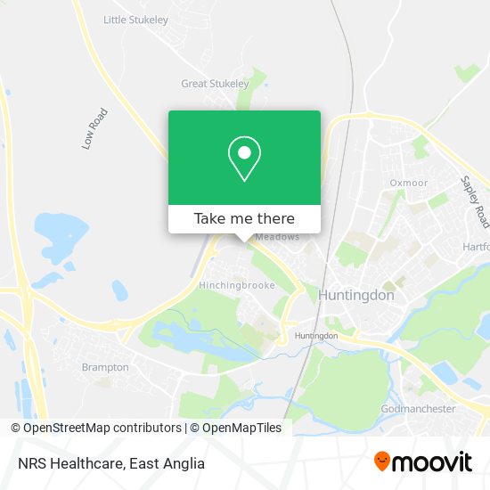 NRS Healthcare map