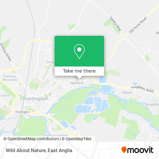 Wild About Nature map