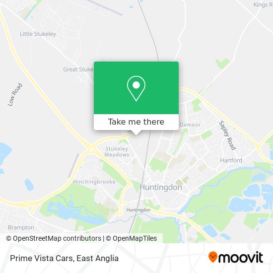 Prime Vista Cars map