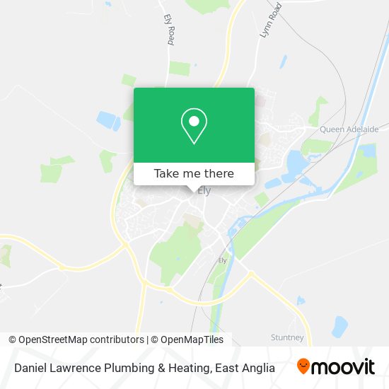 Daniel Lawrence Plumbing & Heating map