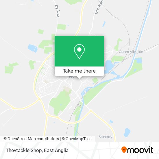 Thevtackle Shop map
