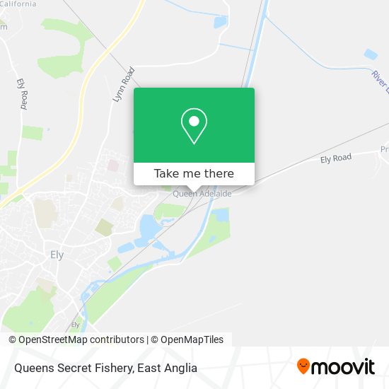 Queens Secret Fishery map