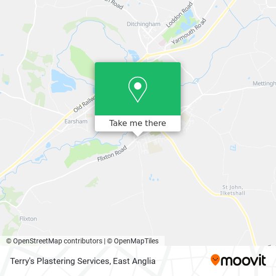 Terry's Plastering Services map