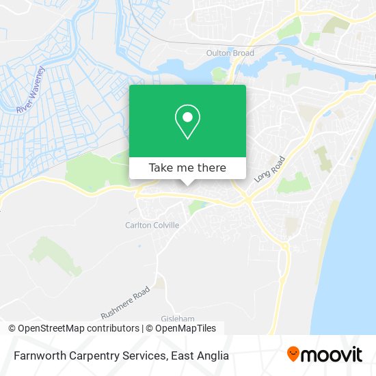 Farnworth Carpentry Services map