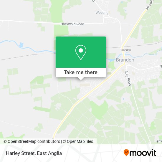 Harley Street map