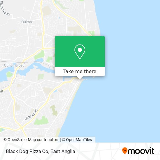Black Dog Pizza Co map