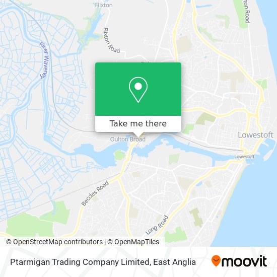 Ptarmigan Trading Company Limited map