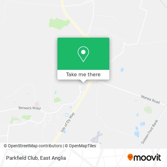 Parkfield Club map