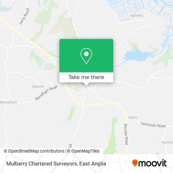 Mulberry Chartered Surveyors map