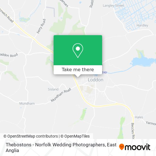 Thebostons - Norfolk Wedding Photographers map