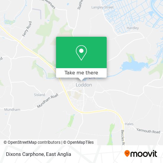 Dixons Carphone map