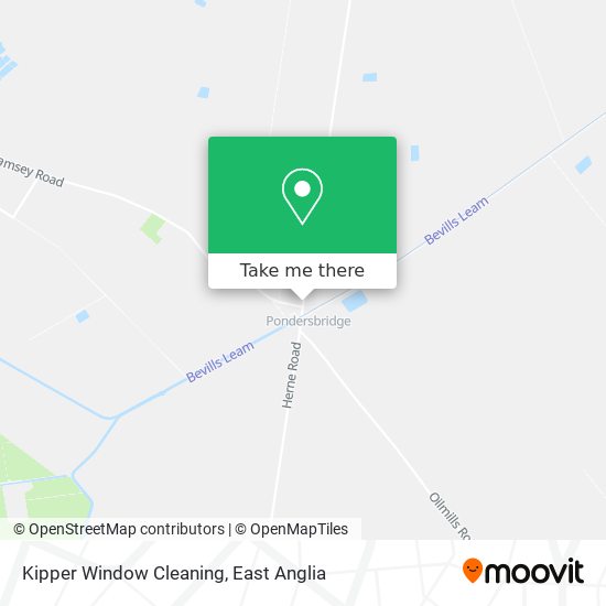 Kipper Window Cleaning map